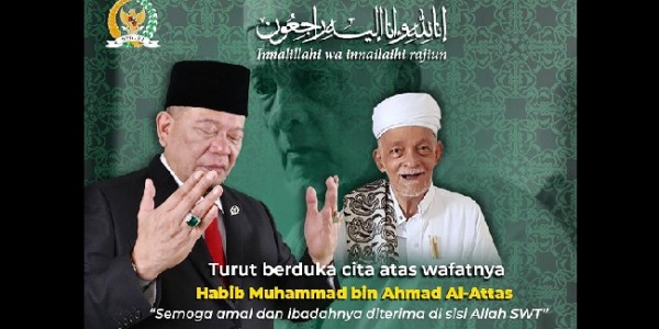 Habib Muhammad bin Ahmad Alatas Wafat, LaNyalla: Kita Kembali Kehilangan Ulama Kharismatik