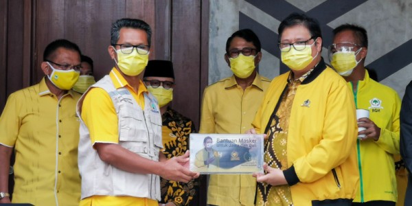 Bantuan Partai Golkar Peduli Bencana Gempa