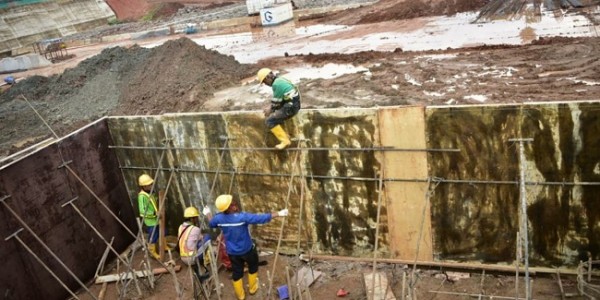 Progres 56 Persen, Bendungan Margatiga Lampung Timur Ditargetkan Rampung Akhir 2021