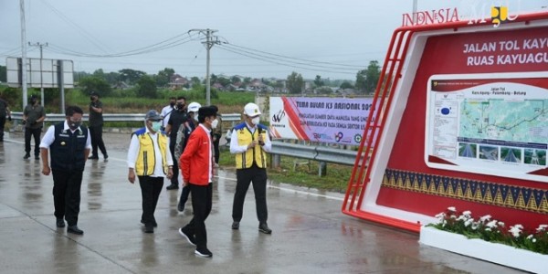 Jokowi: Distribusi Logistik Akan Efisien dengan Adanya Tol Kayu Agung-Palembang