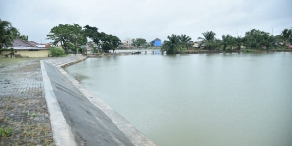 Dua Kolam Retensi Rampung Dibangun untuk Atasi Banjir di Palembang 