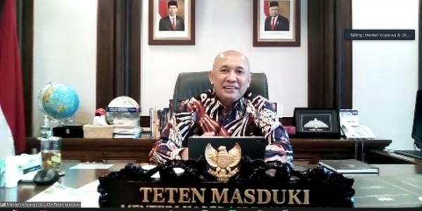 Menteri Teten: Butuh Satu Ekosistem untuk Menciptakan Wirausaha Muda 