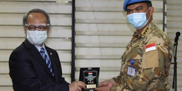 Dubes Lebanon Bangga Dengan Kinerja Satgas Kontingen Garuda UNIFIL