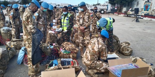 Tanzania Military Police Unit Periksa Perlengkapan Kontingen Garuda UNIFIL