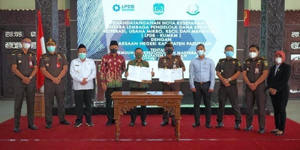 LPDB Gandeng Kejari Pasuruan Agar Penyaluran Dana Bergulir Aman