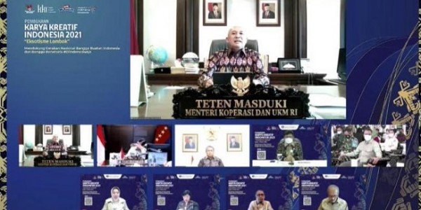 Teten Dorong Pelaku UMKM Ciptakan Produk Lebih Modern 