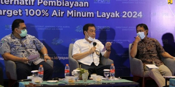 Alternatif Pembiayaan Infrastruktur, PUPR Kembangkan Kerjasama Investasi Bidang Air Minum