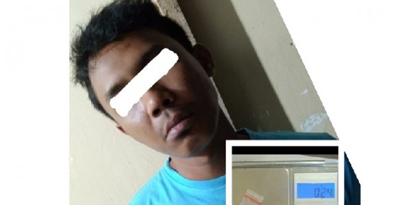 Kedapatan Miliki Sabu, Yogik Diciduk Polisi