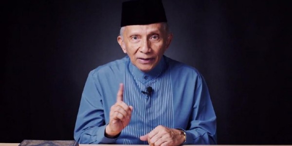 Amien Rais: Mahfud Sekarang Sudah Berubah, Kenapa Ya?