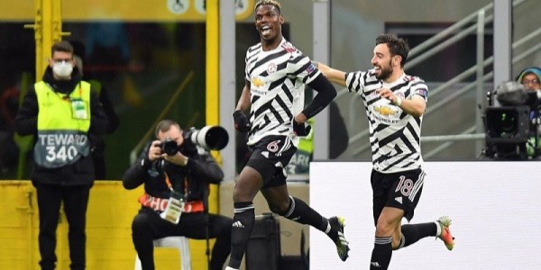 Pogba Antar MU ke Perempat Final Liga Europa Usai Kalahkan Milan