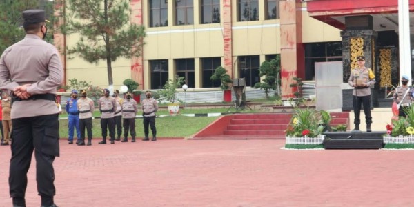 Poldasu Gelar Apel Gabungan Cegah Kebakaran Hutan
