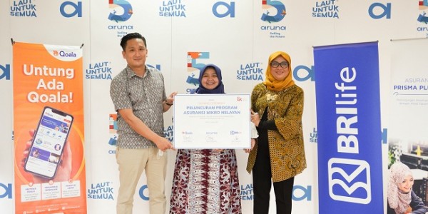 Sambut 5 Tahun Berkarya, Aruna Luncurkan Asuransi Jiwa Untuk Nelayan dengan Qoala dan BRI Life