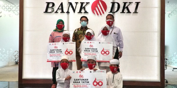 Bank DKI, Melalui CSR Salurkan 180 Juta Untuk Anak Yatim