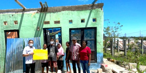 BTN Bantu  Ratusan Rumah Terdampak Bencana Di NTT