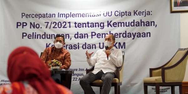 PP 7/2021 Akan Beri Kemudahan UMKM untuk Bangkit