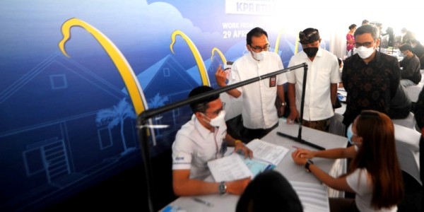 Pulihkan Ekonomi Bali, BTN Gelar Akad KPR Massal