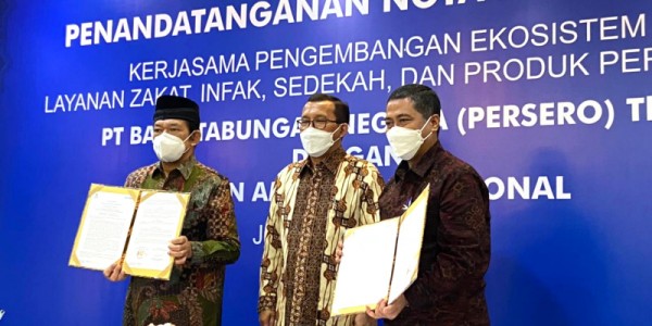 Gandeng Baznas, BTN Syariah Permudah Pembayaran Zakat