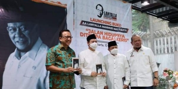 SBN: Buku 'AA LaNyalla Mahmud Mattalitti: Jalan Hidupnya Ditempa Bagai Keris Adalah Referensi Kehidupan.