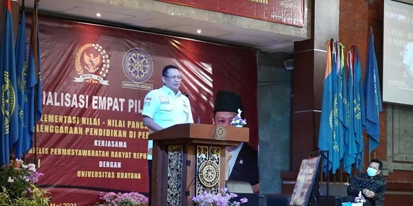 Bamsoet: Civitas Akademika Universitas Udayana Dukung MPR RI Miliki Kewenangan Susun dan Tetapkan PPHN