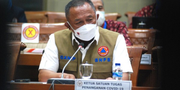 Kepala BNPB Baru Raker Dengan Komisi IX DPR