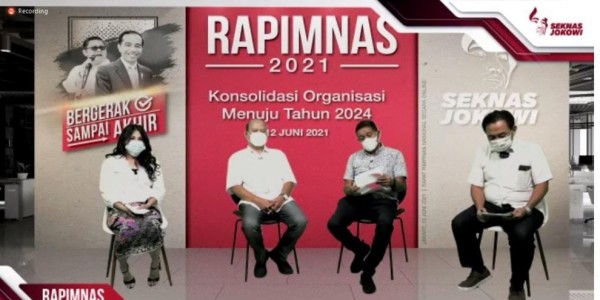 Gelar Rapimnas, Seknas Jokowi: Ini untuk Menyatukan Visi Misi Menuju 2024