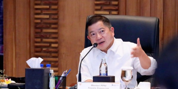 Menteri Suharso Bahas Masalah Pangan dengan Gubernur Bali, NTT dan NTB