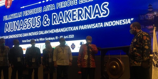 Munassus, Pelantikan dan Rakernas ASITA : Siap Bersama Pemerintah Majukan Pariwisata
