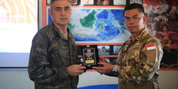 Komandan Sektor Timur UNIFIL Kunjungi Markas Indobatt