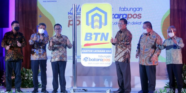 Perluas Layanan Perbankan, BTN Gandeng PT Pos Indonesia Lakukan Inovasi Tabungan e'Batarapos