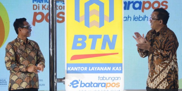 BTN Gandeng Pos Indonesia Luncurkan E'Batarapos