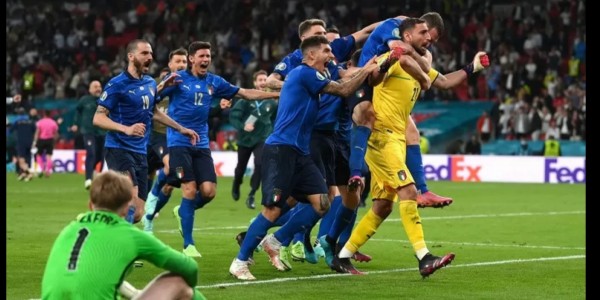 Tundukkan Inggris Lewat Adu Penalti, Italia Juarai Euro 2020