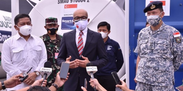 Singapura Kirim Bantuan Medis Untuk Indonesia
