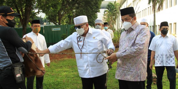 Idul Adha di Tengah Pandemi,  DPD RI Berbagi Hewan Kurban