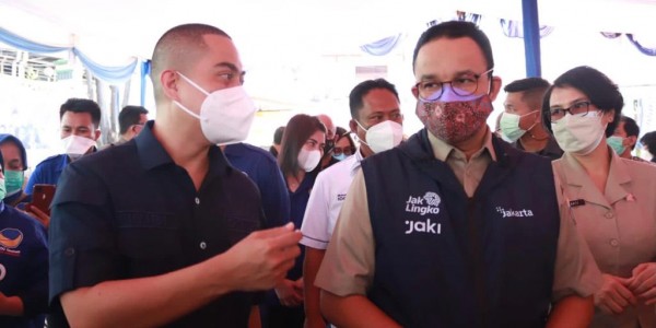 Anies Apresiasi Peran NasDem Gencarkan Vaksinasi di DKI