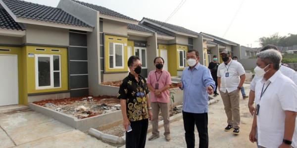 Dirut BTN Tinjau Pembangunan Rumah MBR