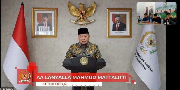 Di Webinar GPII, LaNyalla Bicara Pentingnya RI Punya Road Map Ketahanan Ekonomi di Era Disrupsi