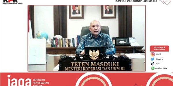 Menkop Teten Dukung Upaya KPK Kawal BPUM 