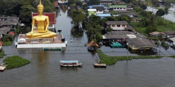 Badai Dianmu Sebabkan Banjir di Thailand, Puluhan Ribu Rumah Terendam
