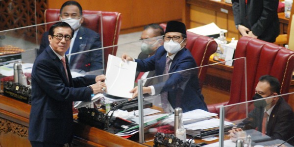 Pendapat Pemerintah Terhadap RUU Usul Inisiatif Komisi II DPR