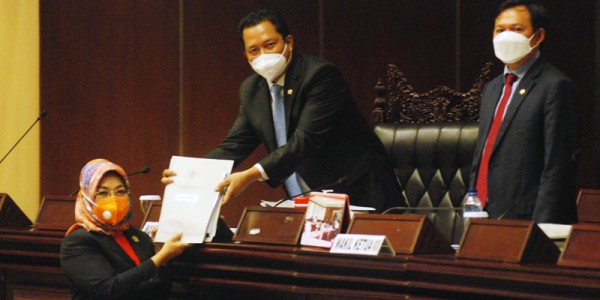 Sidang Paripurna DPD RI ke-4 Masa Sidang I, Tahun 2021-2022