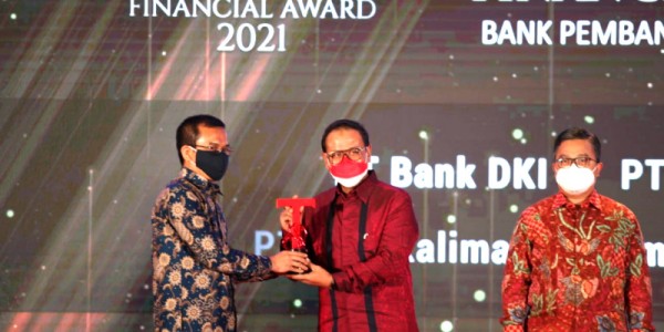 Bank DKI Raih The Best Bank in Financial Resilience