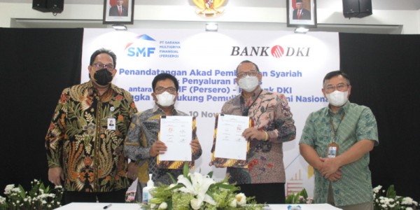 Bank DKI lakukan Akad  Pembiayaan Syariah Senilai Rp 479 Miliar