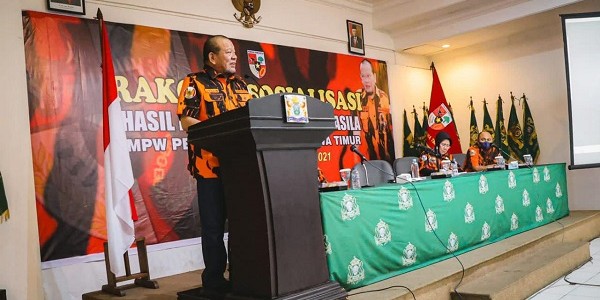 LaNyalla Minta Kader Pemuda Pancasila Jatim Perkuat Keanggotaan