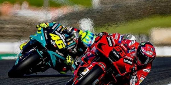 Murid Berbakti, Bagnaia Persembahkan Kemenangannya untuk Rossi