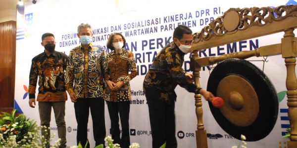 Forum Komunikasi DPR RI Dengan Koordinatoriat Wartawan Parlemen