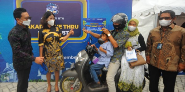 Akad Massal KPR BTN Drive Thru Di Lombok