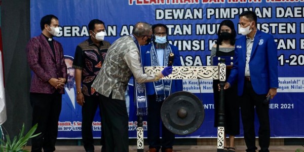 GAMKI Komitmen Dukung Presiden Wujudkan Visi Indonesia Sentris