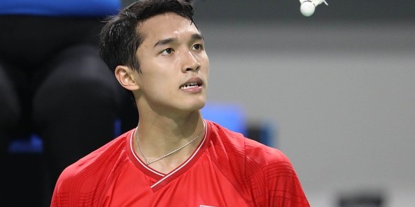 Antonsen Mundur, Jonathan Christie Langsung ke Semifinal Tanpa Bertanding