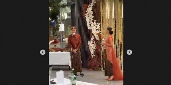 Romantis Abis, Vidi Aldiano Lamar Sheila Dara di Acara Ulang Tahun