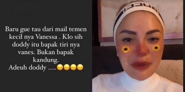 Nikita Mirzani Sebut Doddy Sudrajat Bukan Ayah Kandung Vanessa Angel